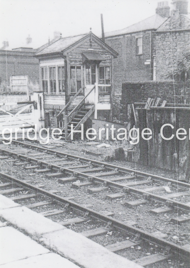 346B - Railway - Longridge Signal Box - 1910